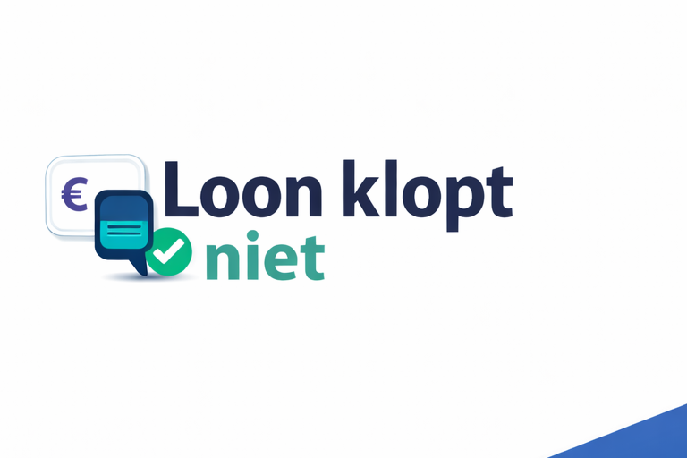 Controle loonstroken